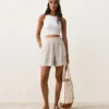 Bermudashorts aus 100 % Leinen Bermudashorts aus 100 % Leinen