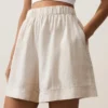Bermudashorts aus 100 % Leinen Bermudashorts aus 100 % Leinen