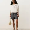 Bermudashorts aus 100 % Leinen Bermudashorts aus 100 % Leinen