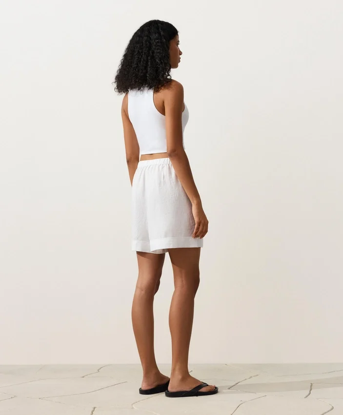 Bermudashorts aus 100 % Leinen Bermudashorts aus 100 % Leinen