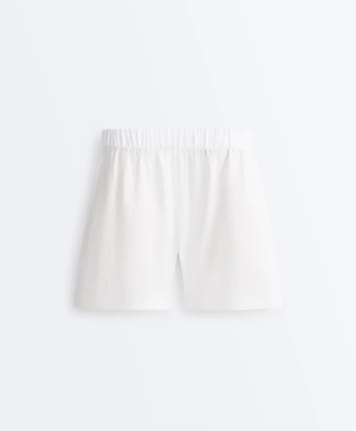 Bermudashorts aus 100 % Leinen Bermudashorts aus 100 % Leinen