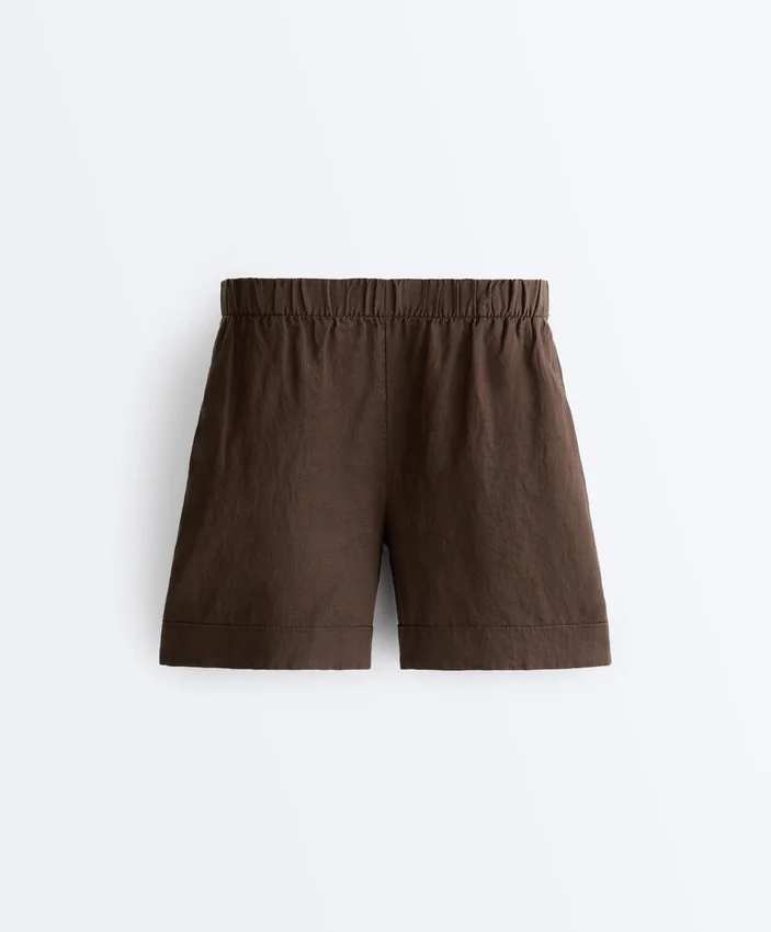 Bermudashorts aus 100 % Leinen Bermudashorts aus 100 % Leinen