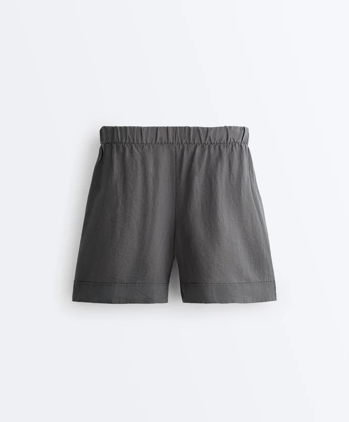 Bermudashorts aus 100 % Leinen Bermudashorts aus 100 % Leinen