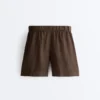 Bermudashorts aus 100 % Leinen Bermudashorts aus 100 % Leinen