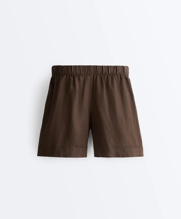 Bermudashorts aus 100 % Leinen Bermudashorts aus 100 % Leinen