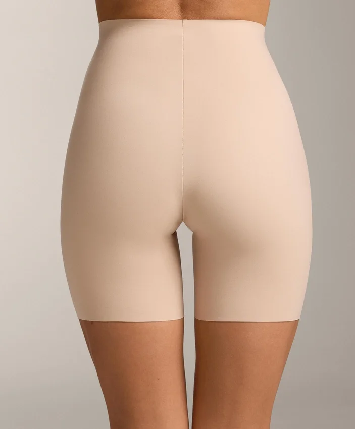 Bikeshorts aus Polyamidmischung mit unsichtbarem, mittlerem Halt und hoher Taille Bikeshorts aus Polyamidmischung mit unsichtbarem, mittlerem Halt und hoher Taille