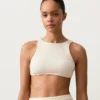 Bikini-Oberteil aus Häkelstoff mit Bubble-Textur Bikini-Oberteil aus Häkelstoff mit Bubble-Textur