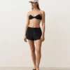 Bikini-Oberteil mit Kontrastbesatz Bikini-Oberteil mit Kontrastbesatz