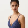 Bikinioberteil im Gingham-Muster Bikinioberteil im Gingham-Muster