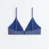 Bikinioberteil im Gingham-Muster Bikinioberteil im Gingham-Muster
