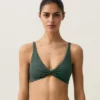 Bikinioberteil mit Neckholder und Vichy-Karomuster Bikinioberteil mit Neckholder und Vichy-Karomuster