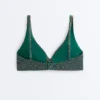 Bikinioberteil mit Neckholder und Vichy-Karomuster Bikinioberteil mit Neckholder und Vichy-Karomuster