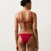 Bikinioberteil mit Waffelstruktur Bikinioberteil mit Waffelstruktur
