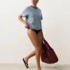 Bikinis mit mittlerer Bedeckung und U-Ausschnitt aus Piqué Bikinis mit mittlerer Bedeckung und U-Ausschnitt aus Piqué