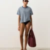 Bikinis mit mittlerer Bedeckung und U-Ausschnitt aus Piqué Bikinis mit mittlerer Bedeckung und U-Ausschnitt aus Piqué