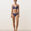 Bikinis-Slip mit mittlerer Bedeckung und U-Ausschnitt im Gingham-Muster Bikinis-Slip mit mittlerer Bedeckung und U-Ausschnitt im Gingham-Muster