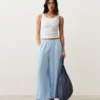 Bloomer-Hose aus 100 % Leinen
