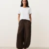 Bloomer-Hose aus 100 % Leinen