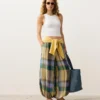 Bloomer-Hose aus 100 % Leinen