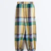 Bloomer-Hose aus 100 % Leinen