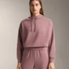 Boxy-Hoodie aus gebürstetem Modal Boxy-Hoodie aus gebürstetem Modal
