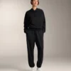 Boxy-Hoodie aus gebürstetem Modal Boxy-Hoodie aus gebürstetem Modal