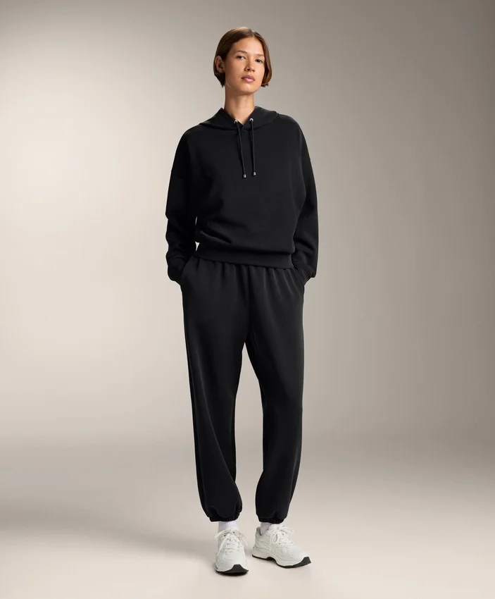 Boxy-Hoodie aus gebürstetem Modal Boxy-Hoodie aus gebürstetem Modal