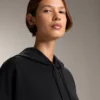 Boxy-Hoodie aus gebürstetem Modal Boxy-Hoodie aus gebürstetem Modal