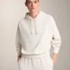 Boxy-Hoodie aus gebürstetem Modal Boxy-Hoodie aus gebürstetem Modal