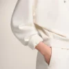 Boxy-Hoodie aus gebürstetem Modal Boxy-Hoodie aus gebürstetem Modal
