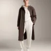 Boxy-Hoodie aus gebürstetem Modal Boxy-Hoodie aus gebürstetem Modal