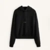 Boxy-Hoodie aus gebürstetem Modal Boxy-Hoodie aus gebürstetem Modal