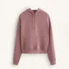 Boxy-Hoodie aus gebürstetem Modal Boxy-Hoodie aus gebürstetem Modal