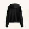 Boxy-Hoodie aus gebürstetem Modal Boxy-Hoodie aus gebürstetem Modal