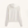 Boxy-Hoodie aus gebürstetem Modal Boxy-Hoodie aus gebürstetem Modal