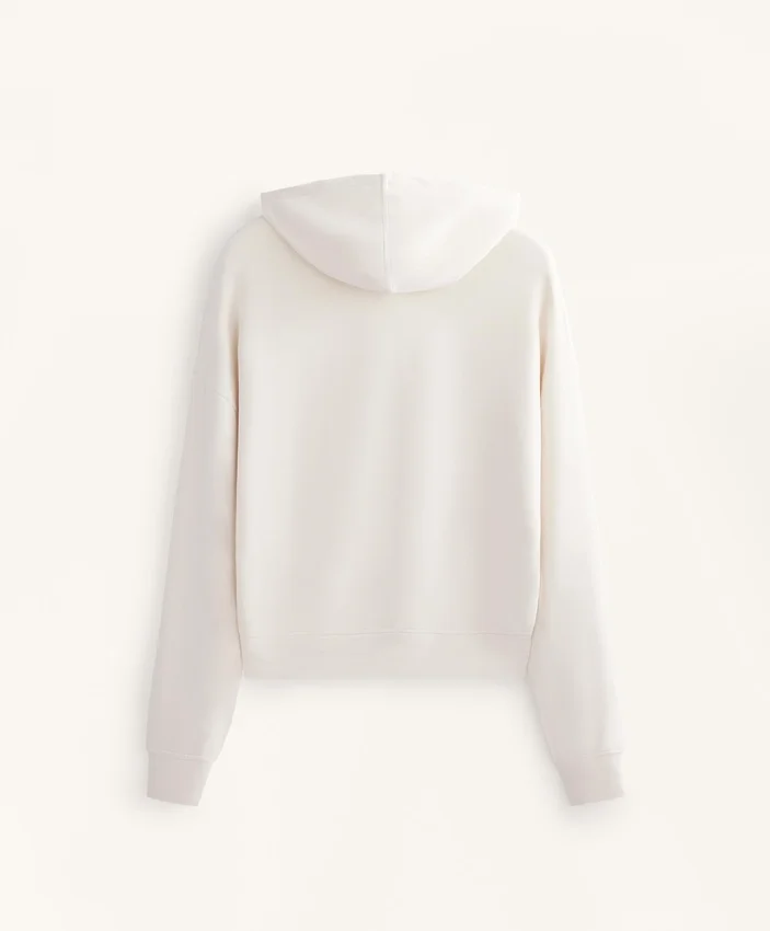 Boxy-Hoodie aus gebürstetem Modal Boxy-Hoodie aus gebürstetem Modal