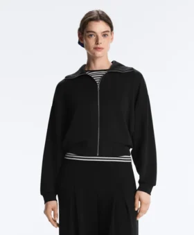 Boxy-Jacke mit Soft Touch-Modal