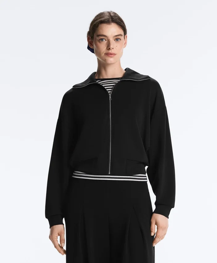 Boxy-Jacke mit Soft Touch-Modal Boxy-Jacke mit Soft Touch-Modal