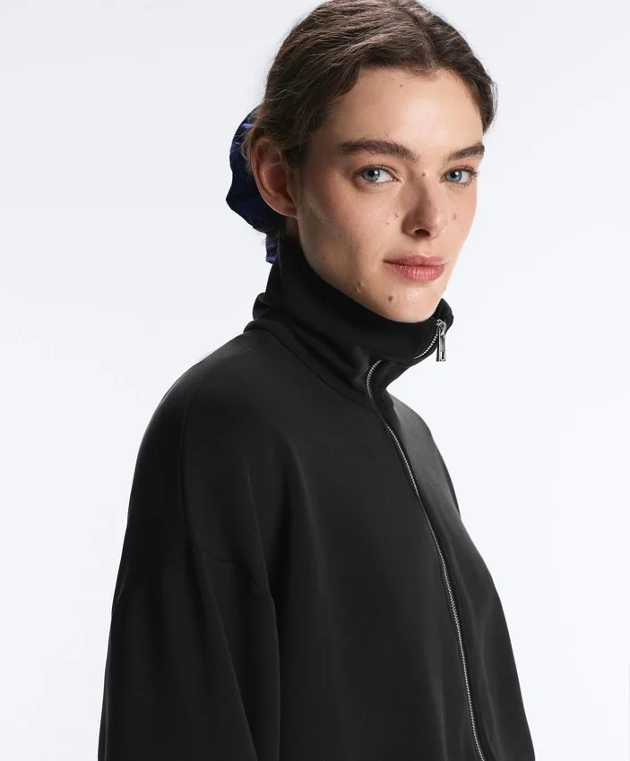 Boxy-Jacke mit Soft Touch-Modal Boxy-Jacke mit Soft Touch-Modal
