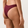Brasilianische Bikinis mit U-Ausschnitt und Mini-Karomuster