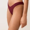 Brasilianische Bikinis mit U-Ausschnitt und Mini-Karomuster