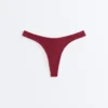 Brasilianische Bikinis mit U-Ausschnitt und Mini-Karomuster