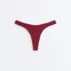 Brasilianische Bikinis mit U-Ausschnitt und Mini-Karomuster