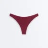 Brasilianische Bikinis mit U-Ausschnitt und Mini-Karomuster