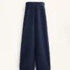Cocoon-Hose mit Seitenfalte und gebürstetem Modal Cocoon-Hose mit Seitenfalte und gebürstetem Modal