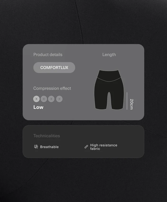 Comfortlux 20 cm lange Umstands-Cycle-Leggings Comfortlux 20 cm lange Umstands-Cycle-Leggings