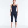 Comfortlux Capri-Jumpsuit mit gekreuzten Trägern am Rücken Comfortlux Capri-Jumpsuit mit gekreuzten Trägern am Rücken