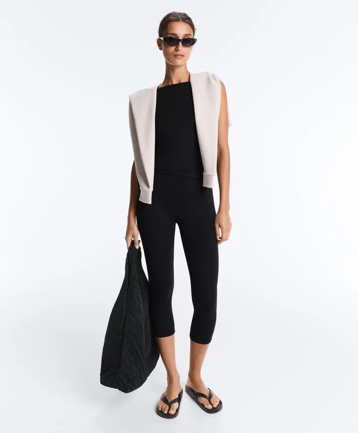 Comfortlux Capri-Jumpsuit mit Gürtel Comfortlux Capri-Jumpsuit mit Gürtel