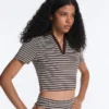 Comfortlux gestreiftes Kurzarm-Poloshirt Comfortlux gestreiftes Kurzarm-Poloshirt