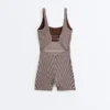 Comfortlux Gingham-Shorts-Jumpsuit Comfortlux Gingham-Shorts-Jumpsuit